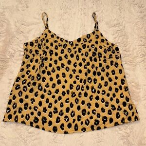 a•new•day animal print top in size XS